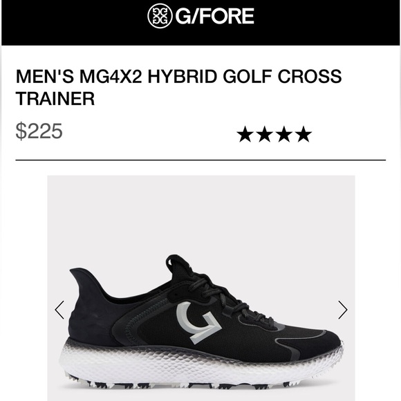 G/FORE | Shoes | Gfore Mg4x2 Hybrid Golf Cross Trainer Onyx | Poshmark